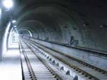 Milan Metro Line 2 track Zara - Maciachini